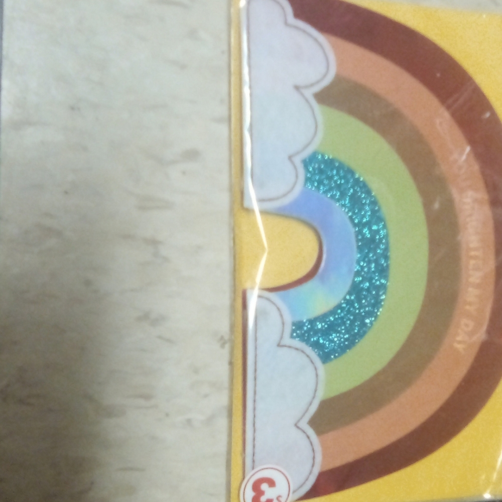 "Thinking of You" greeting Card.Minor tear in card